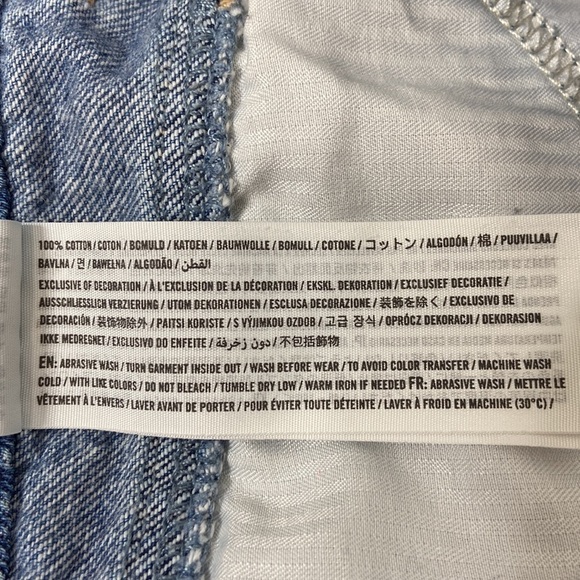 Hollister Women’s Ultra High-Rise Denim Jean Skirt Size 5 - Picture 6 of 12